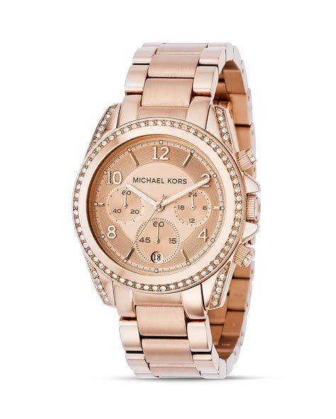 michael kors women's mk 6565|Michael Kors rose gold tone.